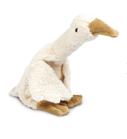 Senger - GOTS Organic Cotton Stuffed Animal - Small White Goose - Nature's Wild Child