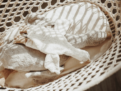 Senger - GOTS Organic Cotton Stuffed Animal - Small White Goose - Nature's Wild Child