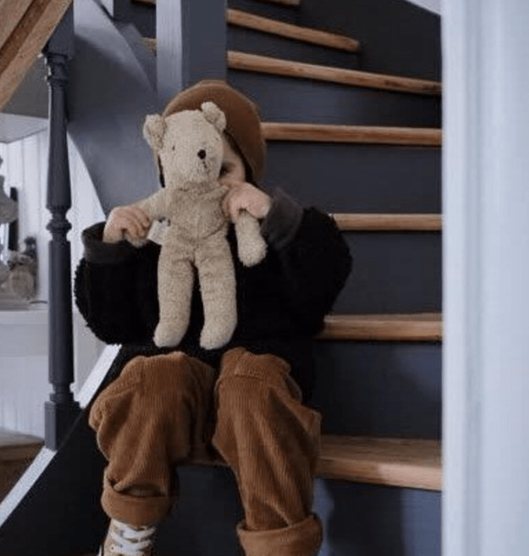 Senger - Organic Cotton - Large Teddy Bear - Beige - Nature's Wild Child