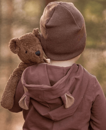 Senger - Organic Cotton - Large Teddy Bear - Brown - Nature's Wild Child