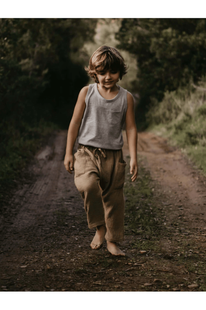 The Simple Folk - Muslin Trousers - Organic Cotton - Nature's Wild Child