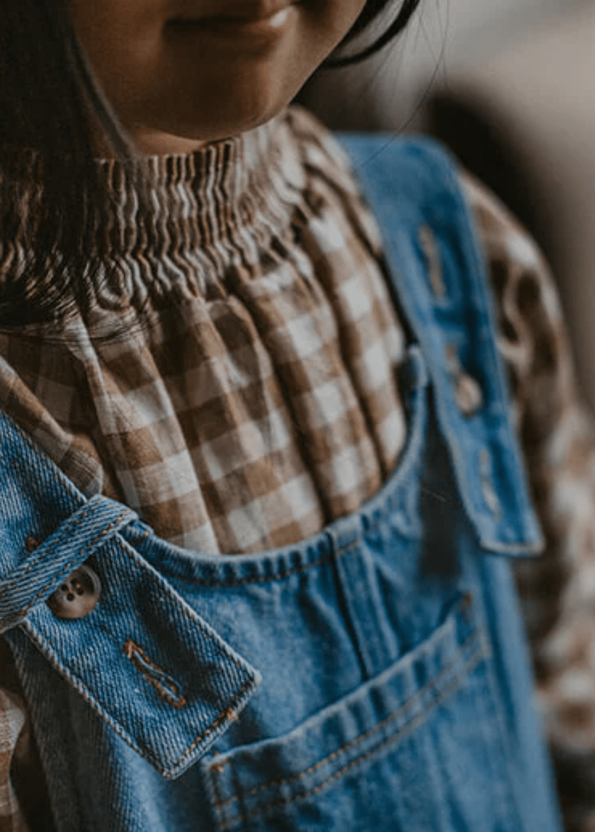 The Simple Folk - Organic Cotton Overalls For Kids - Nature's Wild Child