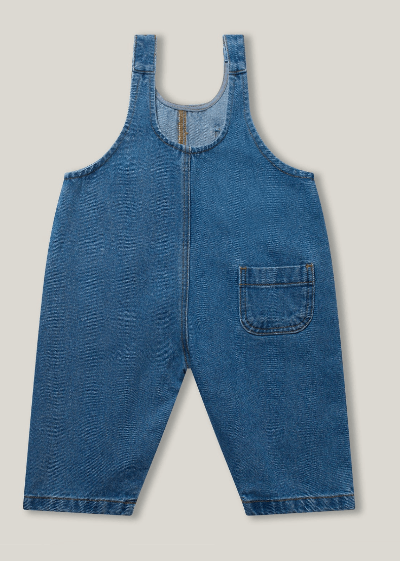 The Simple Folk - Organic Cotton Overalls For Kids - Nature's Wild Child