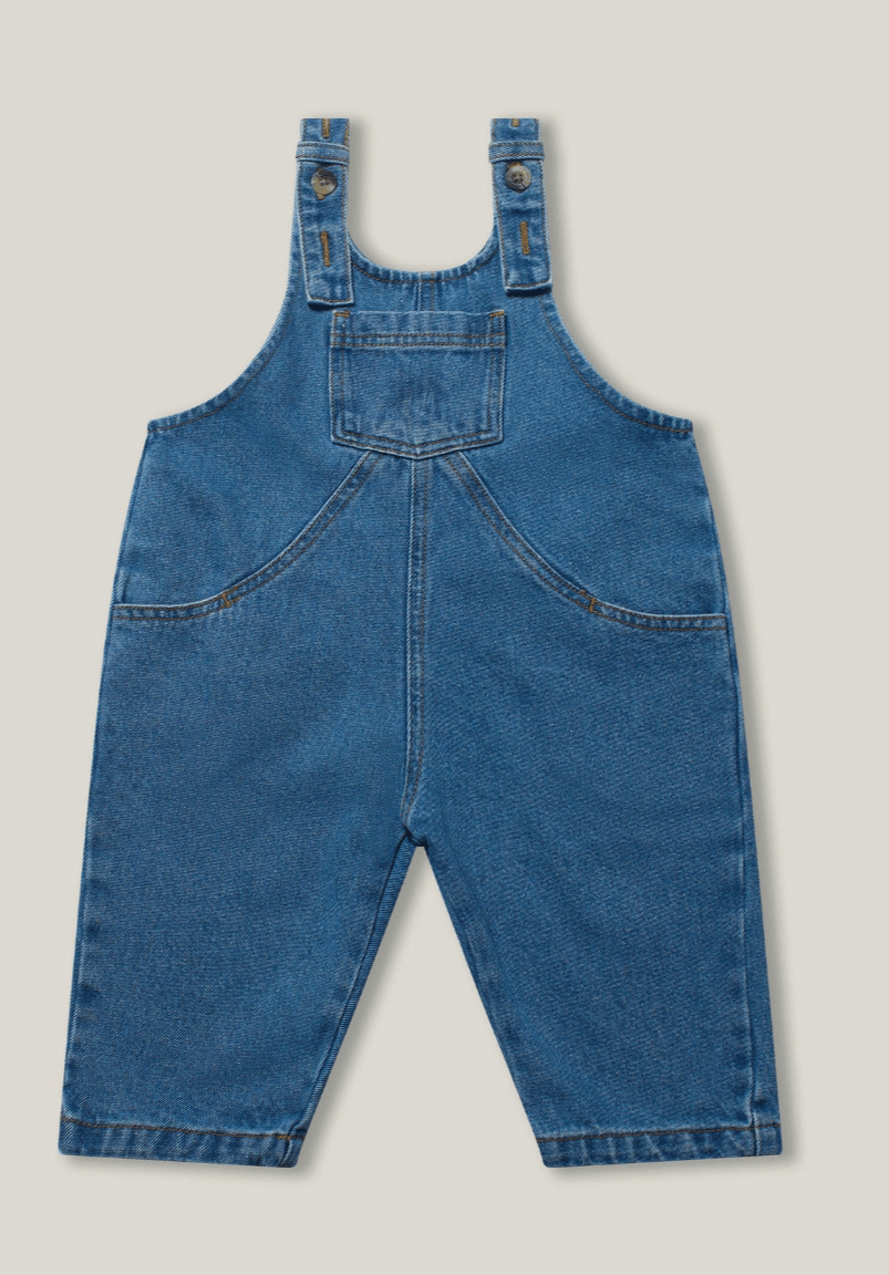The Simple Folk - Organic Cotton Overalls For Kids - Nature's Wild Child