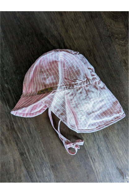 Baseball Cap - Linen Sun Hat with Neck Protection - Baby and Kids (3 colors) - Nature's Wild Child
