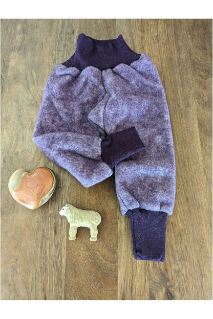Cosilana Organic Wool and Cotton Fleece Baby Pants (3mo - 3 years) - Nature's Wild Child