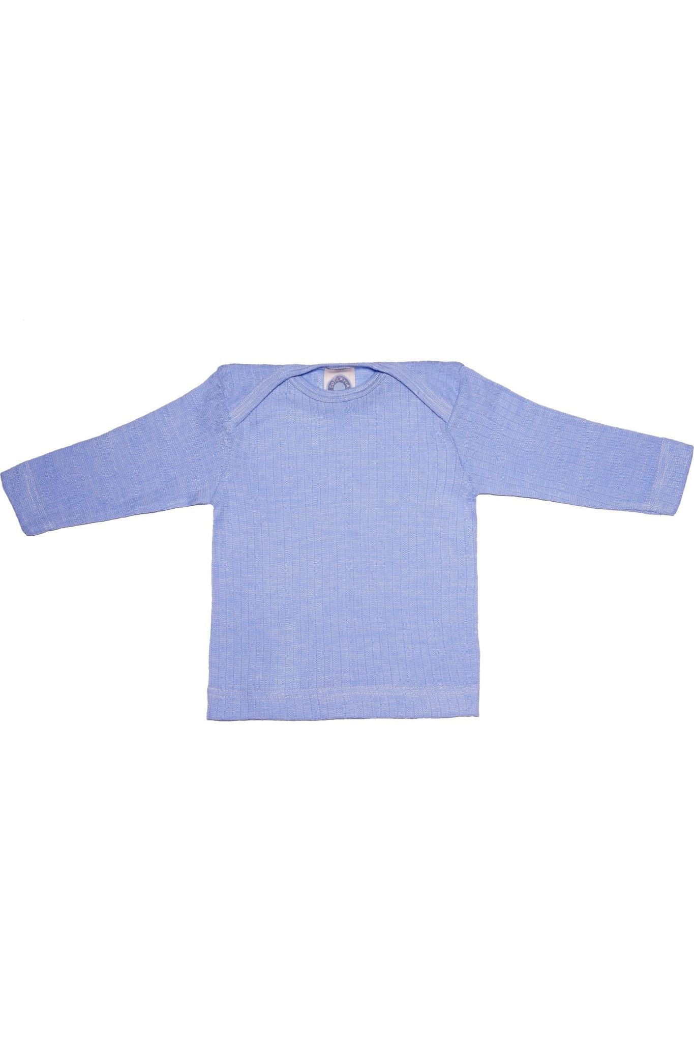 Cosilana - Organic Wool Silk Cotton - Baby Long Sleeve Shirt (6mo - 3 years) - Nature's Wild Child