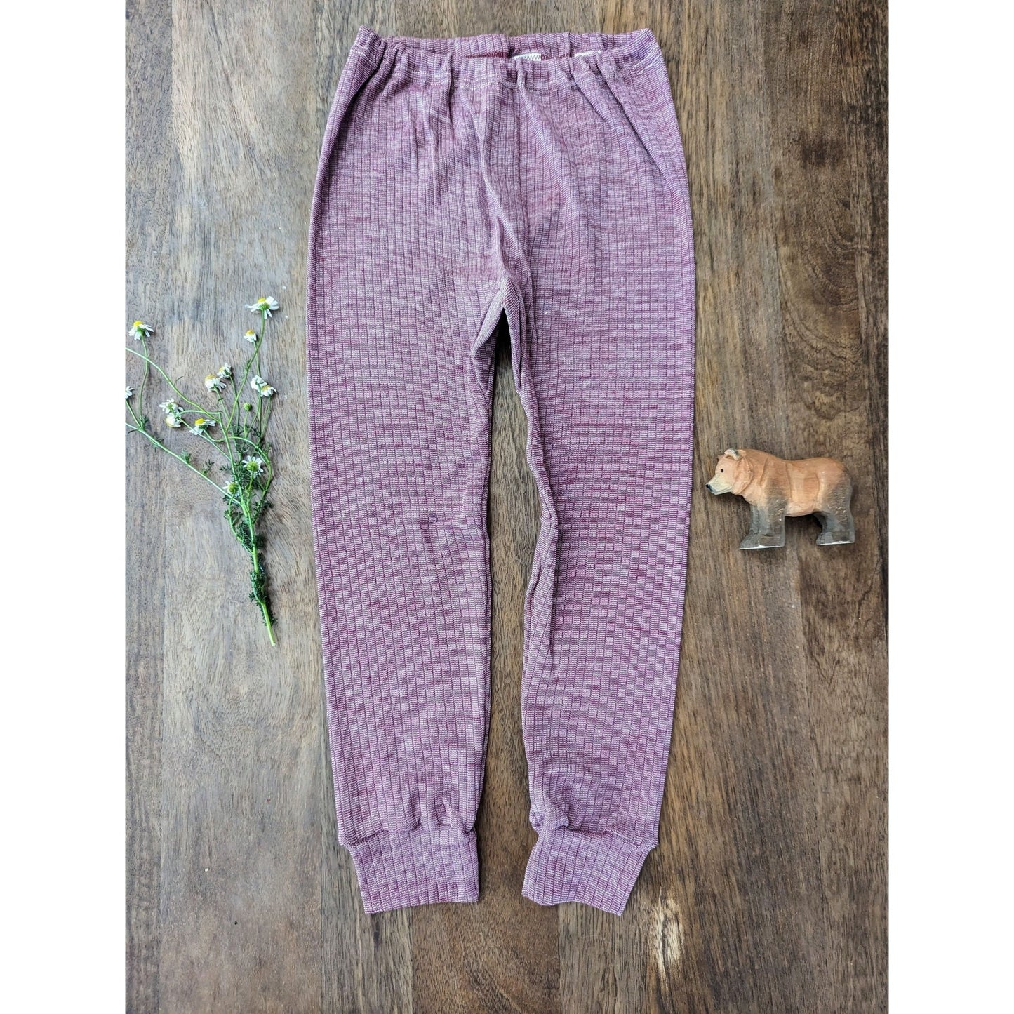 Cosilana - Organic Wool Silk Cotton Pants with Cuffs (1 - 8 years) - Nature's Wild Child