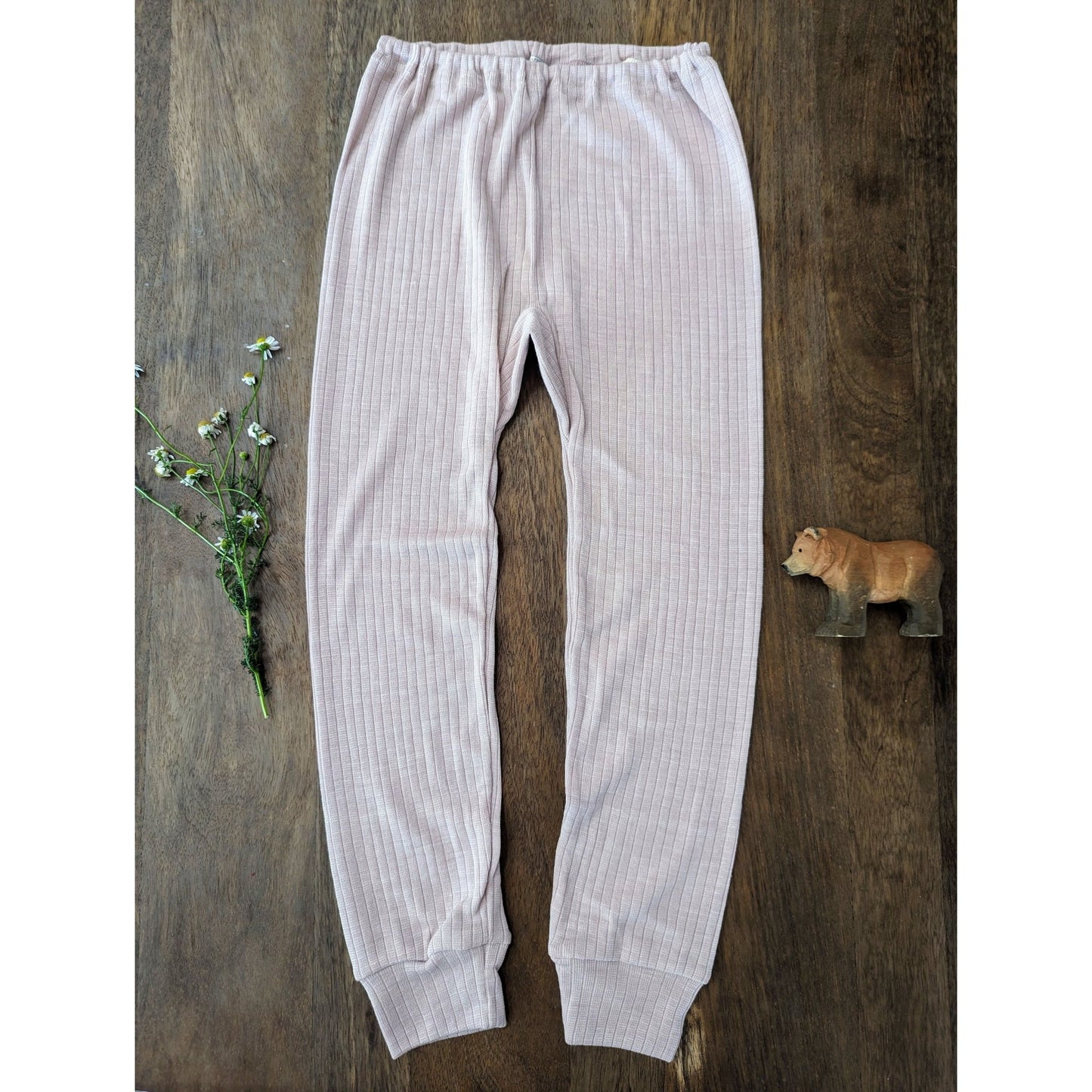 Cosilana - Organic Wool Silk Cotton Pants with Cuffs (1 - 8 years) - Nature's Wild Child
