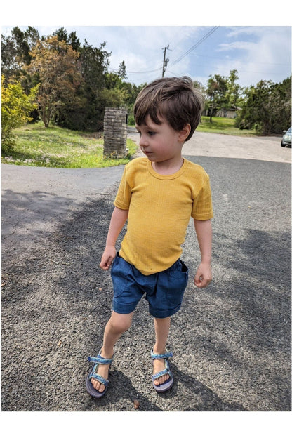 Cosilana Organic Wool Silk Cotton Tee (12 mo - 8 years) - Nature's Wild Child