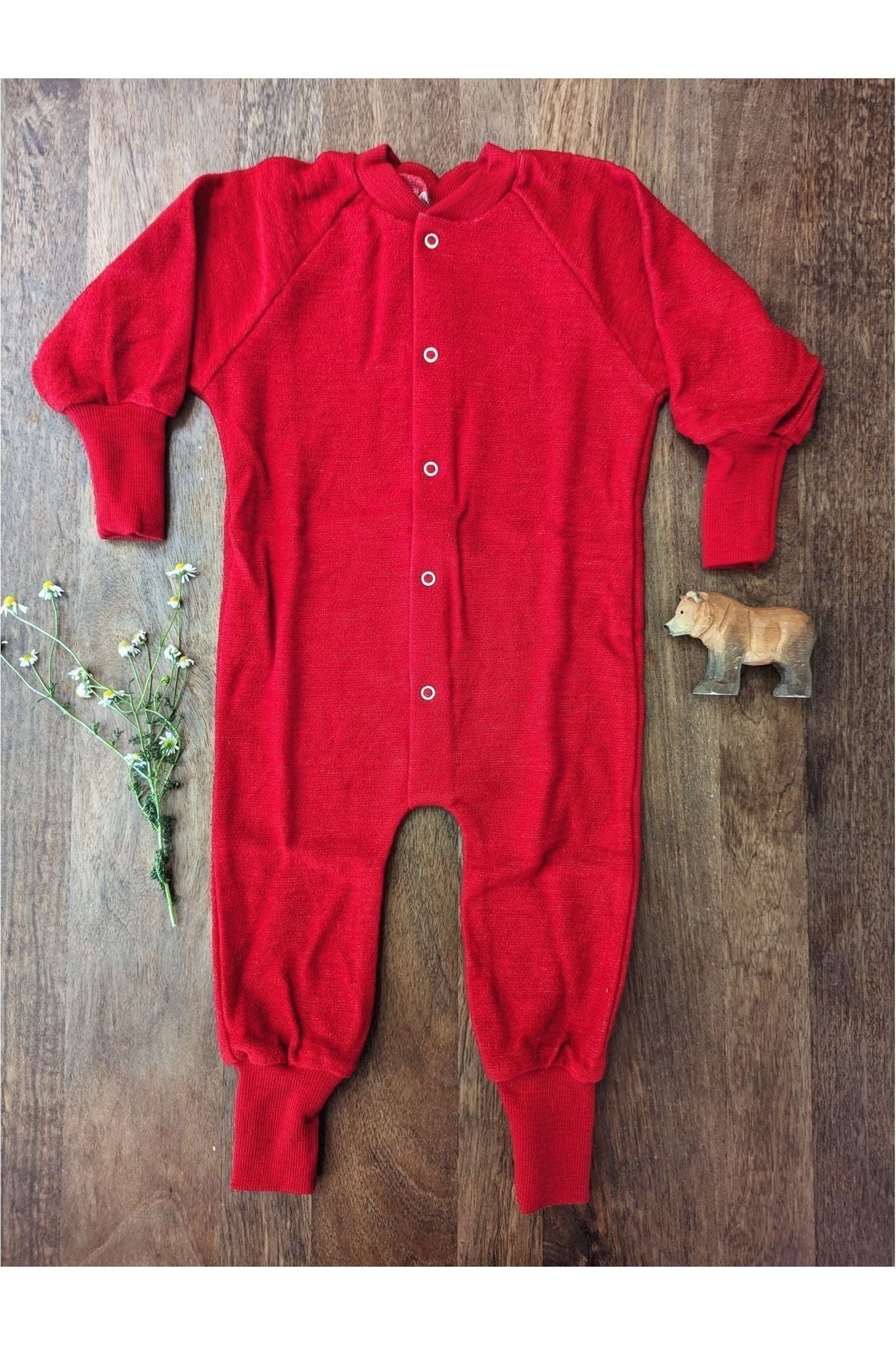 Cosilana - Organic Wool Wool Terry Pajamas (9 months - 6 years) - Nature's Wild Child