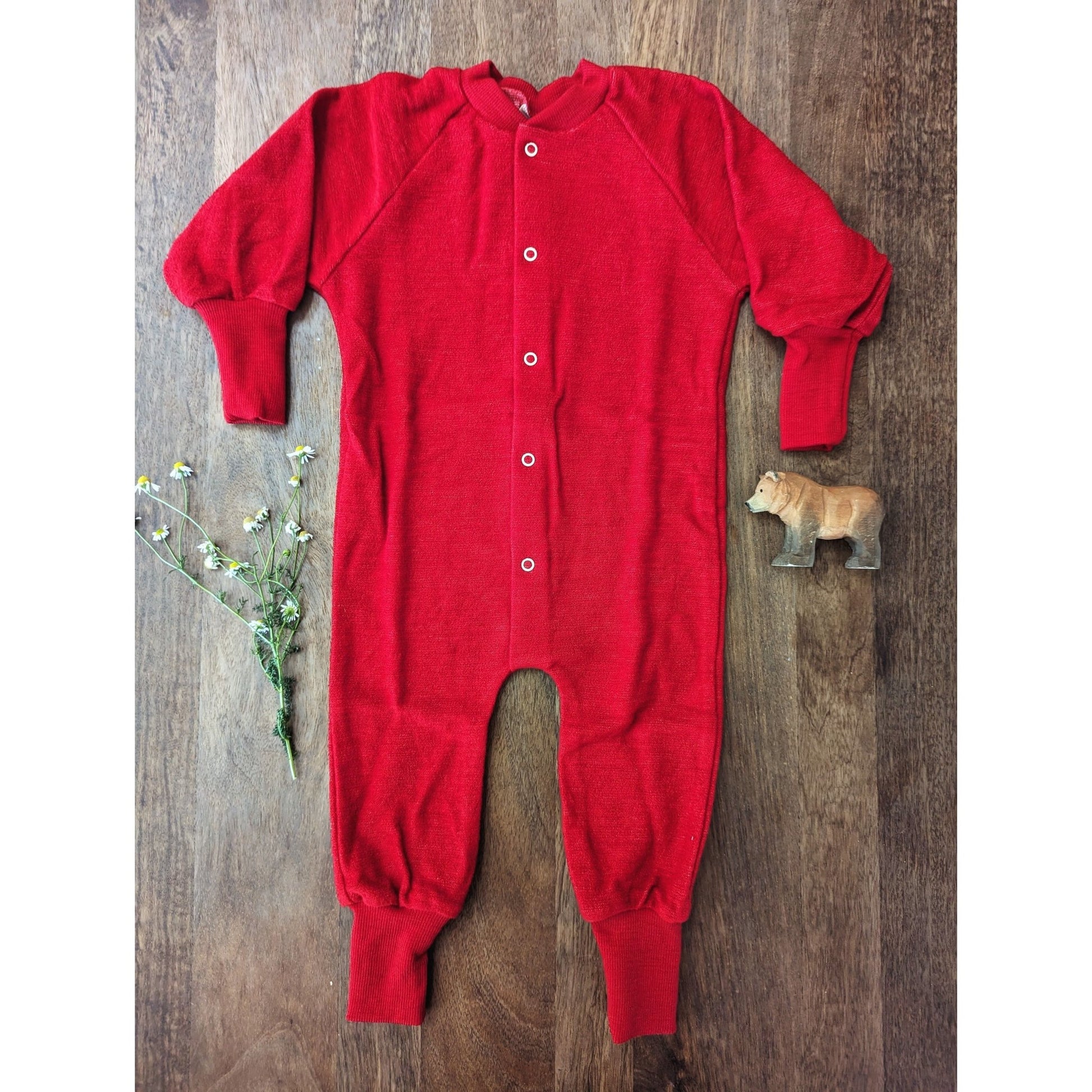 Cosilana - Organic Wool Wool Terry Pajamas (9 months - 6 years) - Nature's Wild Child