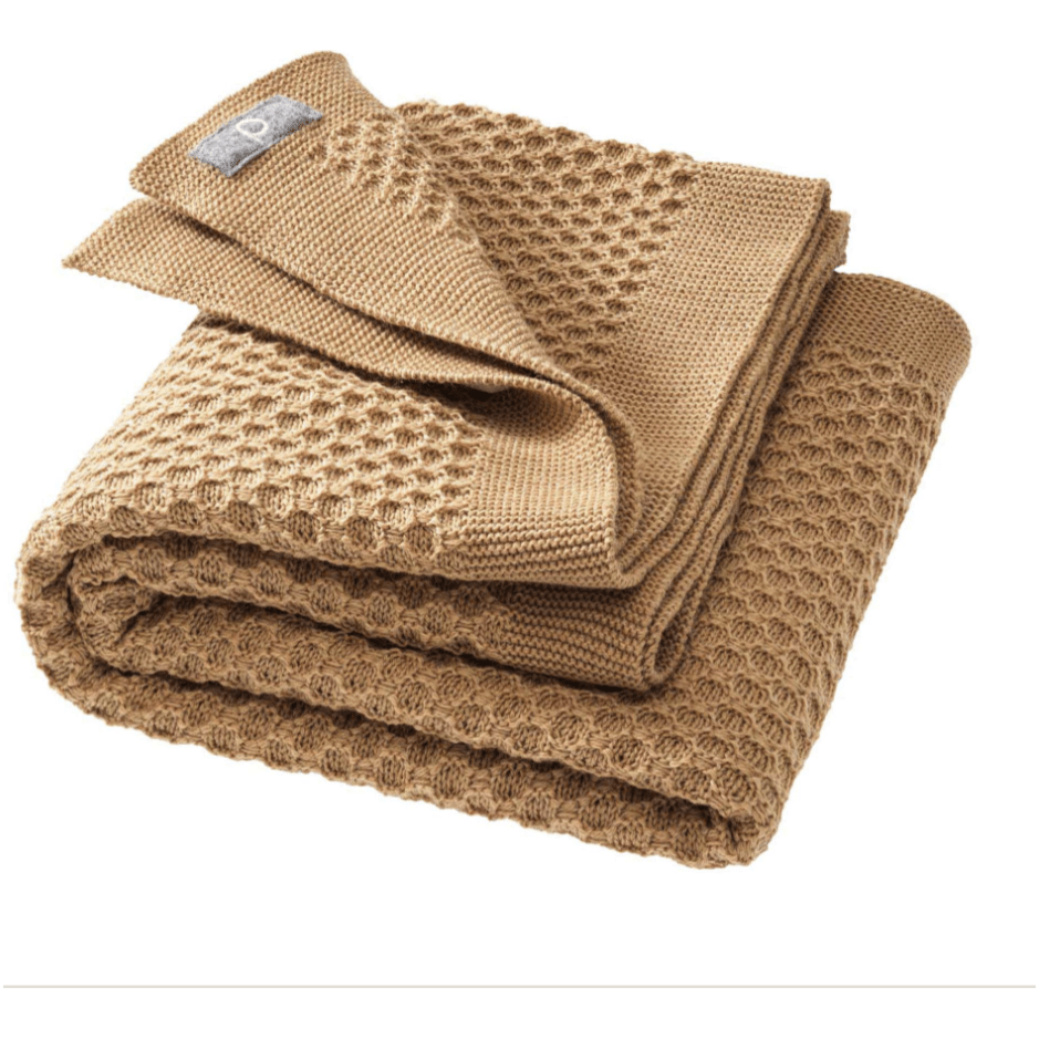 Disana Honeycomb Baby Blanket 100% Organic Merino Wool - Nature's Wild Child