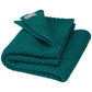 Dark Slate Gray Disana Honeycomb Baby Blanket 100% Organic Merino Wool
