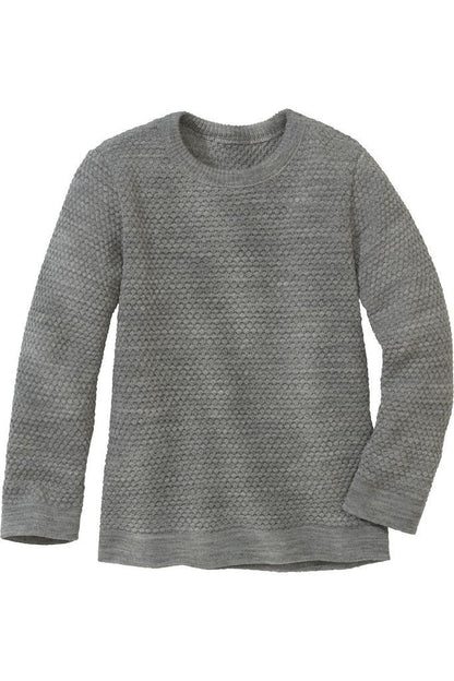 Disana Light Honeycomb Sweater - Organic Merino Wool - Nature's Wild Child