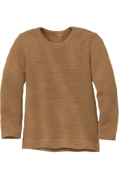 Disana Light Honeycomb Sweater - Organic Merino Wool - Nature's Wild Child