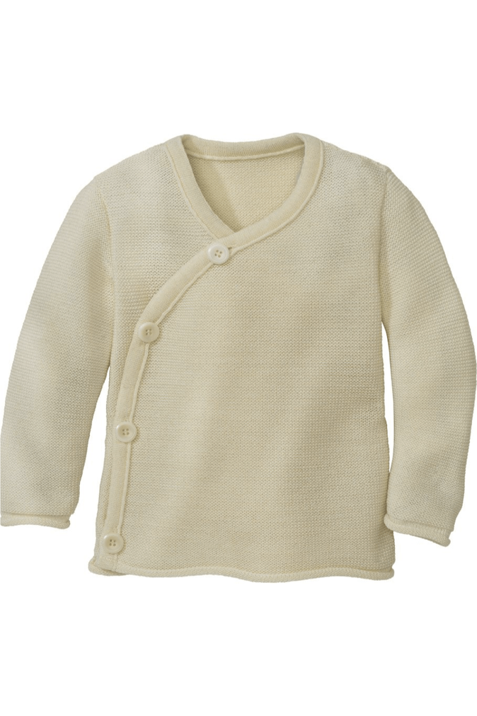 Disana - Merino Melange Button-Up Sweater - Nature's Wild Child