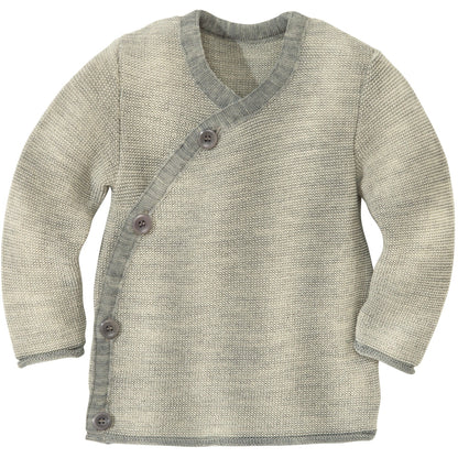 Disana Merino Melange Button-Up Sweater - Nature's Wild Child