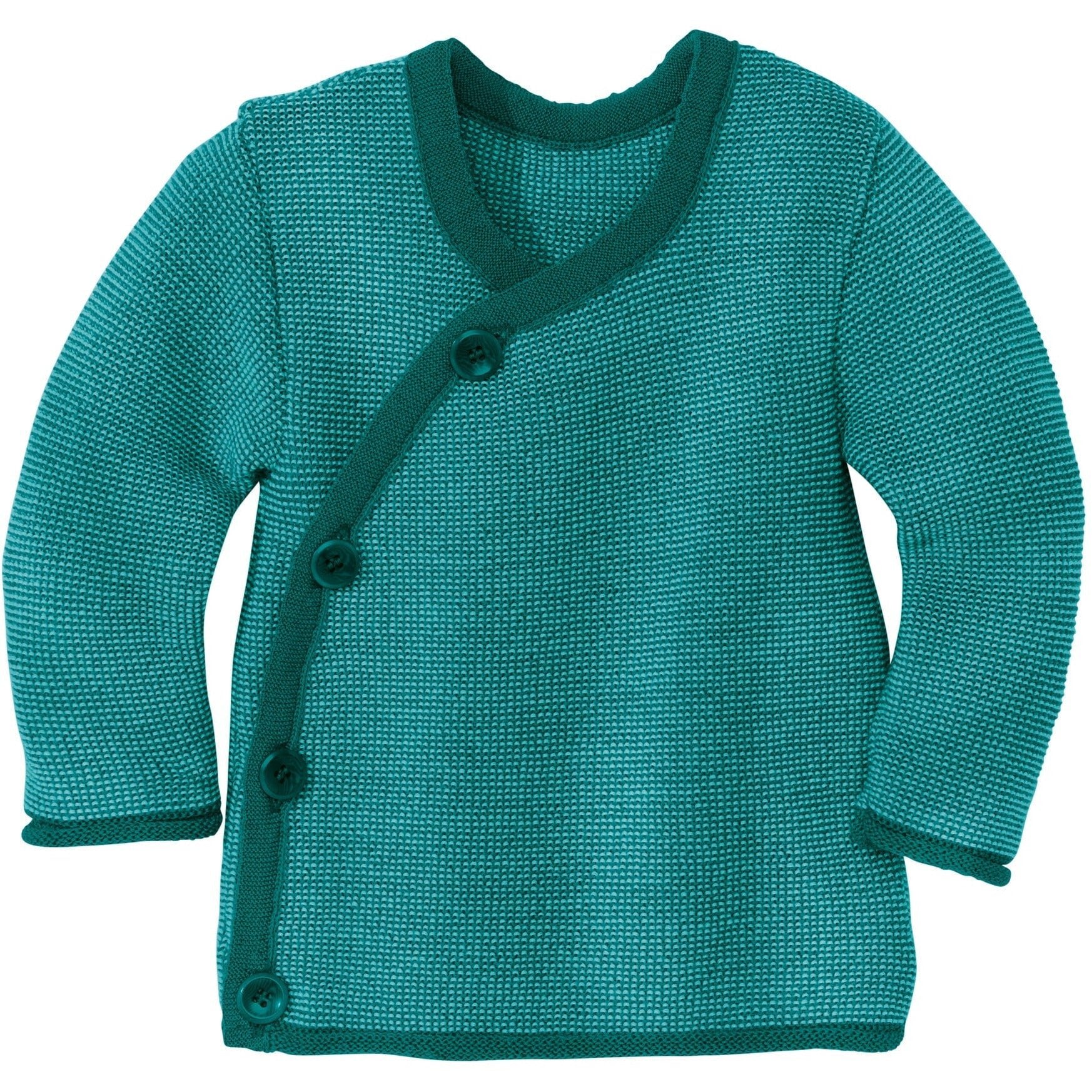 Disana Merino Melange Button-Up Sweater - Nature's Wild Child