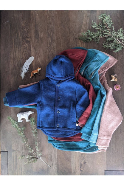 Disana Organic Boiled Wool Jacket - Nature's Wild Child