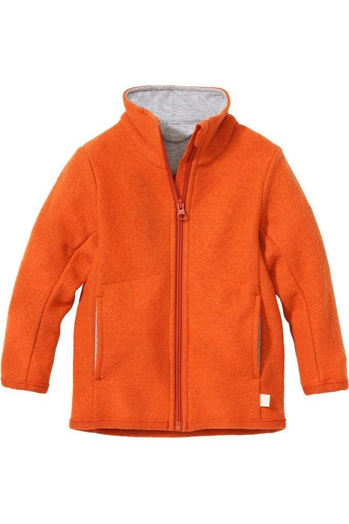 Disana Organic Boiled Wool Light Weight Zipper Jacket - Nature's Wild Child