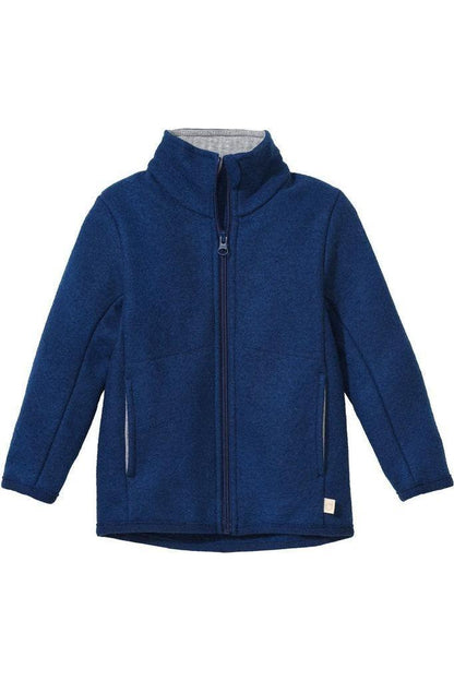 Disana Organic Boiled Wool Light Weight Zipper Jacket - Nature's Wild Child