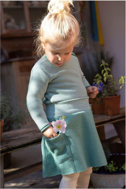 Disana - Organic Boiled Wool Skirt - Nature's Wild Child