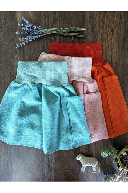 Disana - Organic Boiled Wool Skirt - Nature's Wild Child