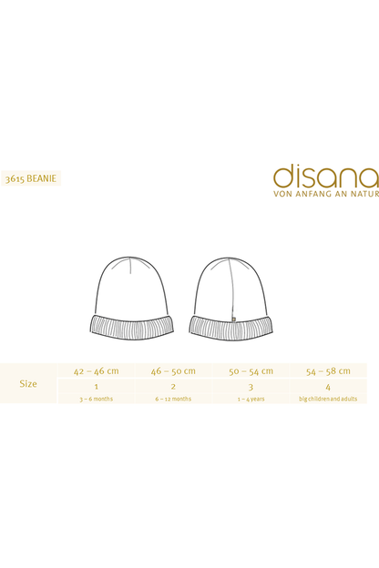 Disana - Organic Merino Wool Knit Beanie (8 colors) - Nature's Wild Child