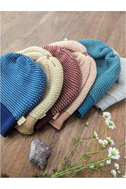 Disana - Organic Merino Wool Knit Beanie (8 colors) - Nature's Wild Child