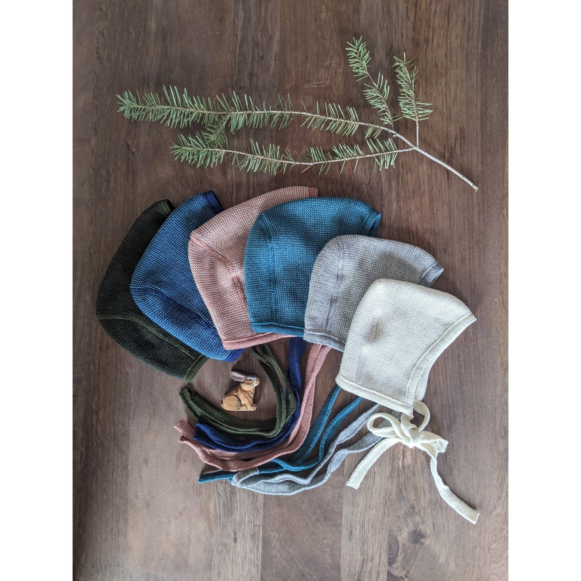 Disana Organic Merino Wool Knitted Bonnet - Nature's Wild Child