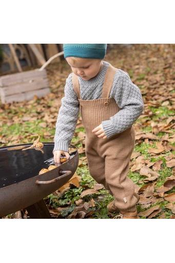 Baby boy 2024 knit overalls