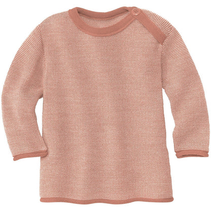 Disana Shoulder Button Organic Merino Wool Sweater - Nature's Wild Child