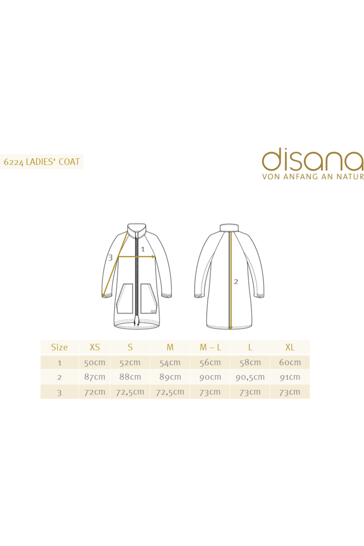 Disana Womans Jacket - Organic Merino Wool - Nature's Wild Child