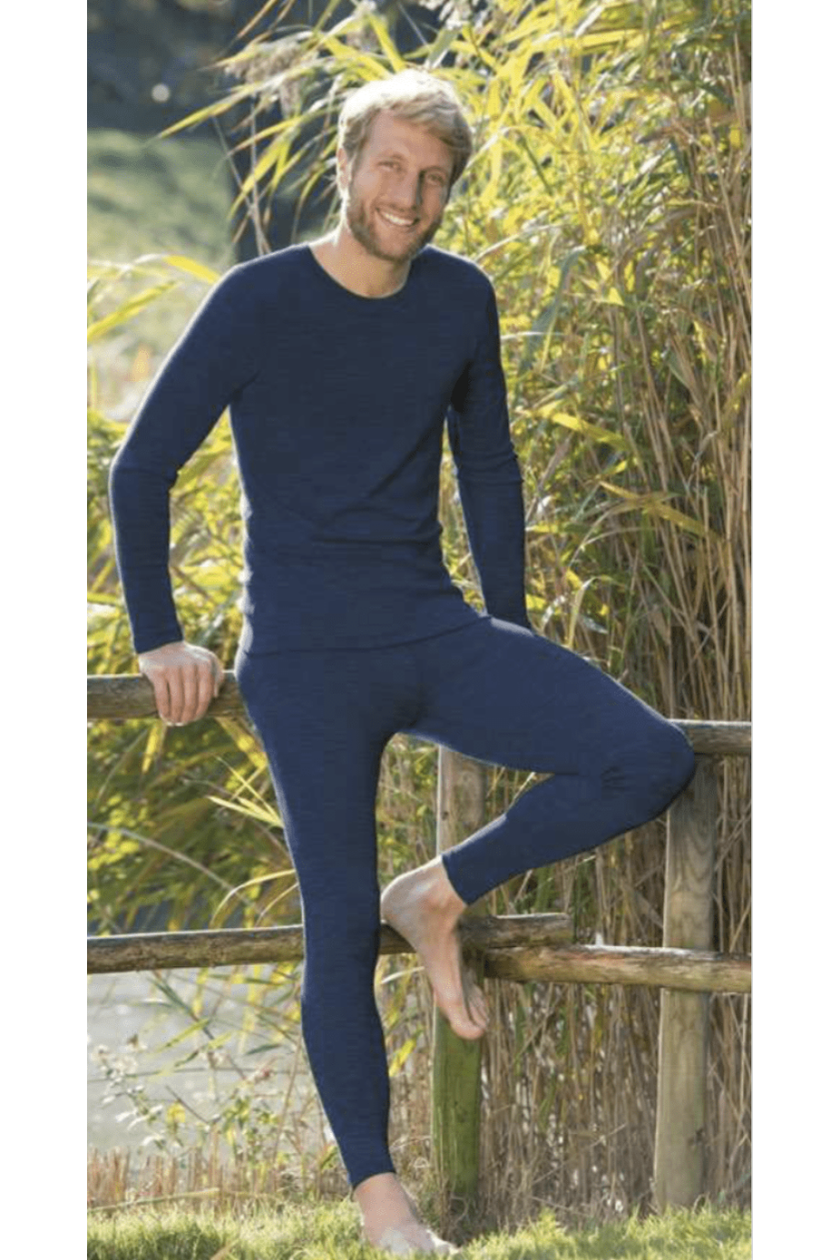 Engel - Men's Organic Merino Wool Silk Long Johns - Nature's Wild Child