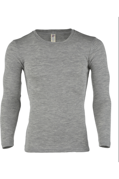 Engel - Men's Organic Merino Wool Silk Long Sleeve - Nature's Wild Child