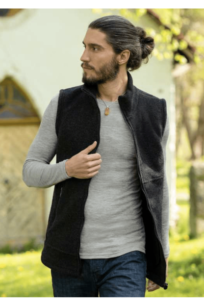 Engel - Men's Organic Merino Wool Silk Long Sleeve - Nature's Wild Child