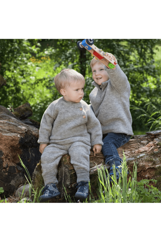 Engel - Organic Merino Wool Fleece Baby Pants - Nature's Wild Child