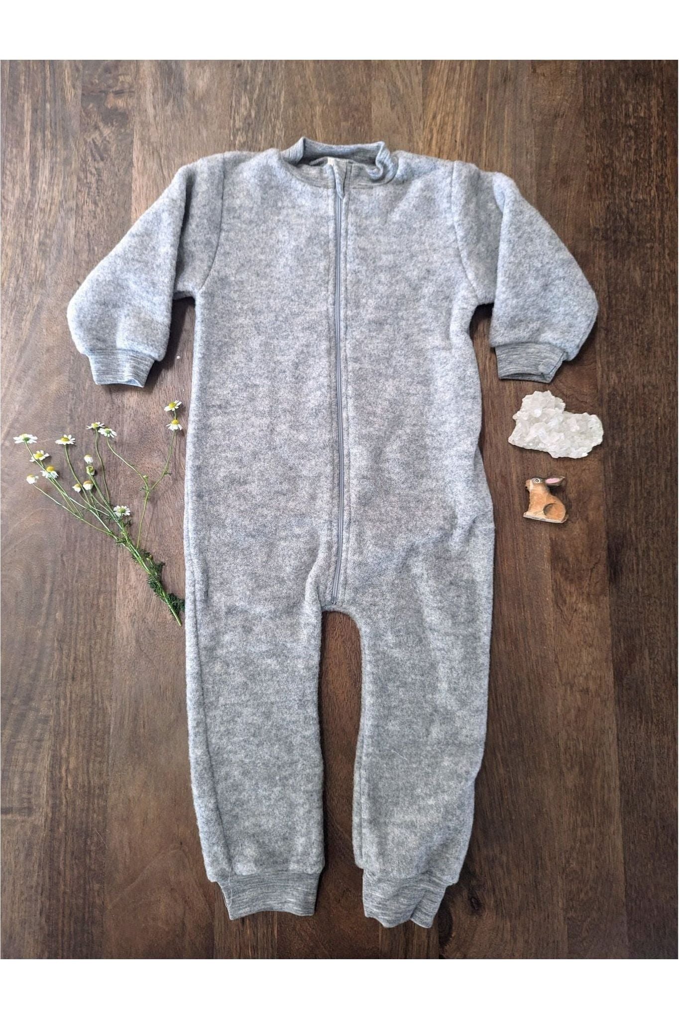 Engel - Organic Merino Wool Fleece Suit (12 months - 6 years) - Nature's Wild Child