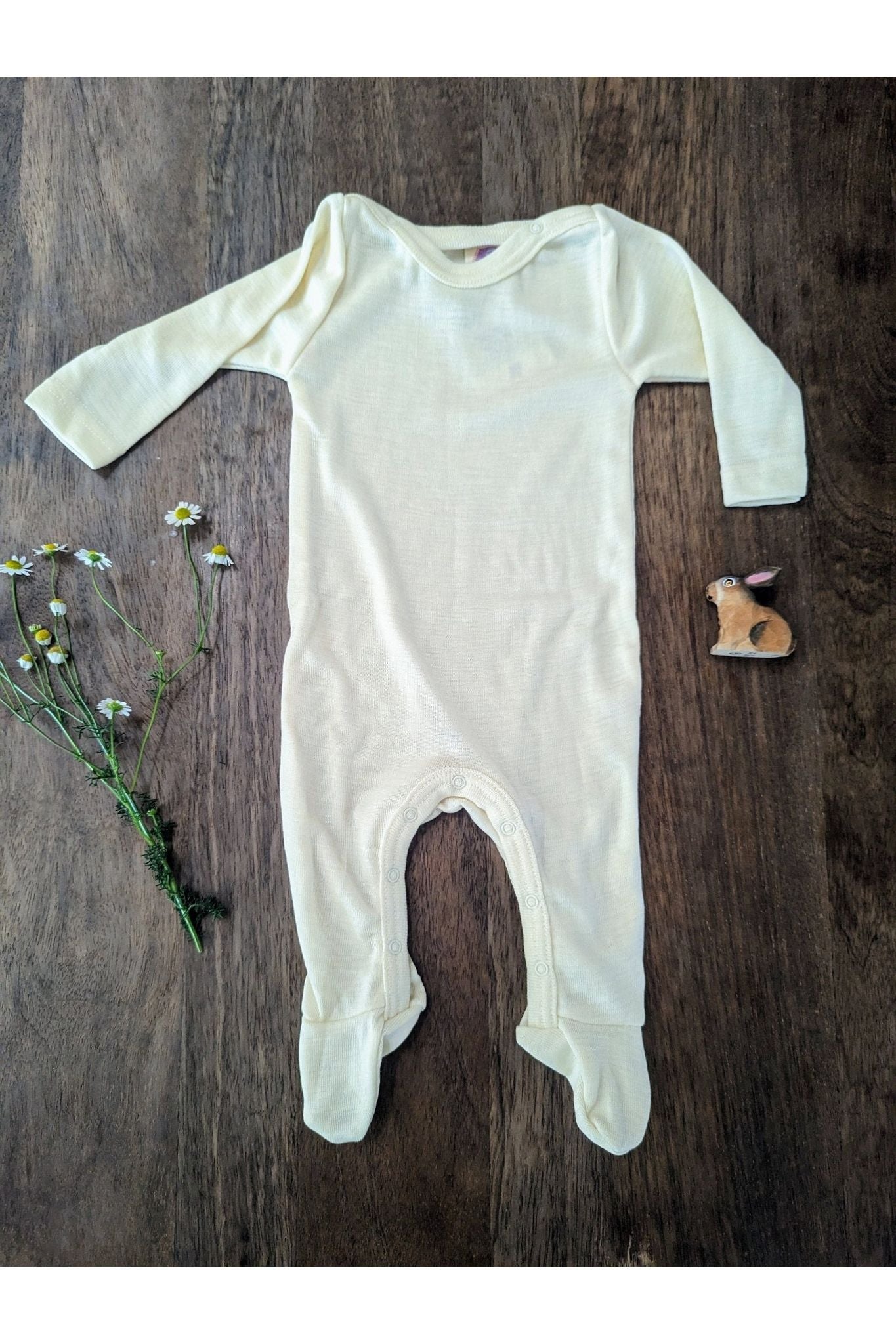 Engel - Organic Merino Wool Silk Baby Pajama - Nature's Wild Child