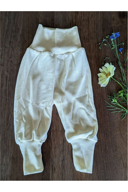 Engel - Organic Merino Wool Silk Baby Pants - Nature's Wild Child