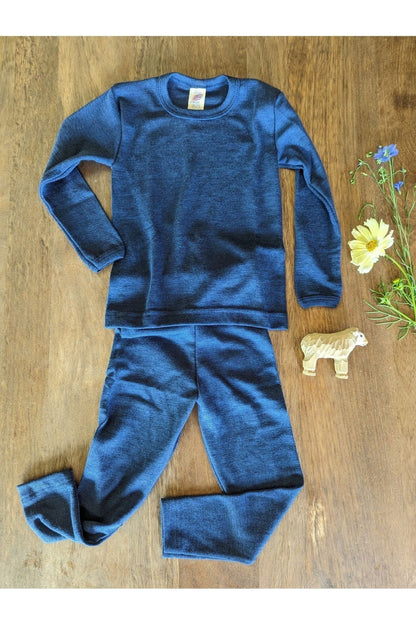 Engel - Organic Merino Wool Silk Kids Pant - Nature's Wild Child