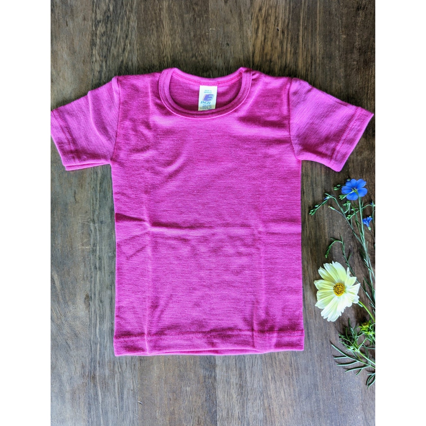 Engel - Organic Merino Wool Silk T-Shirt for Kids - Nature's Wild Child
