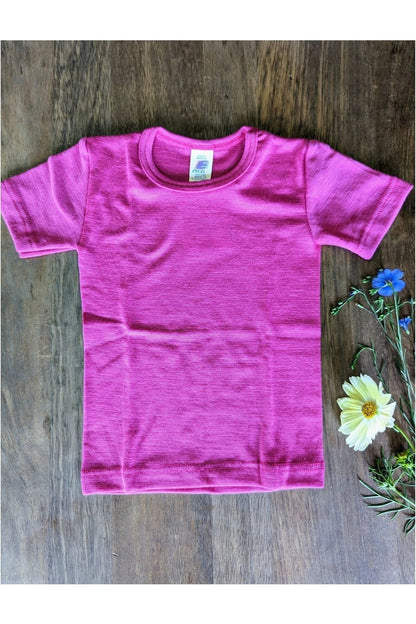 Engel - Organic Merino Wool Silk T-Shirt for Kids - Nature's Wild Child