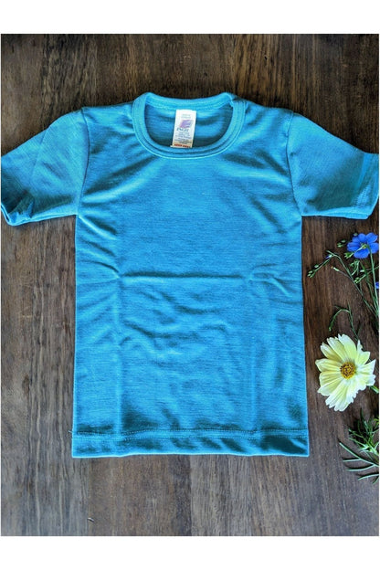 Engel - Organic Merino Wool Silk T-Shirt for Kids - Nature's Wild Child