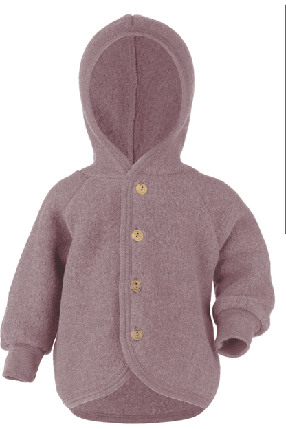 Engel - Organic Wool Fleece Jacket for Babies and Kids - Nature's Wild Child