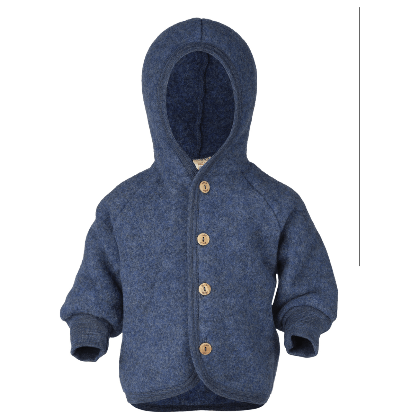 Organic Wool Fleece Jacket - Natural – The Little Wooden Peg