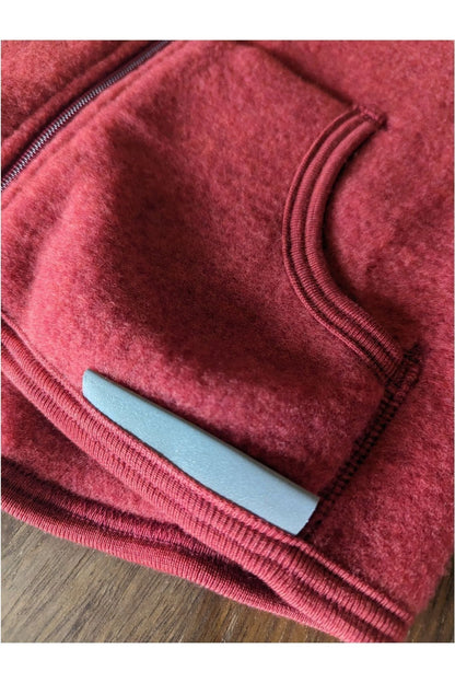 Engel - Organic Wool Fleece Jacket for Kids (5-10 years - 2 colors) - Nature's Wild Child