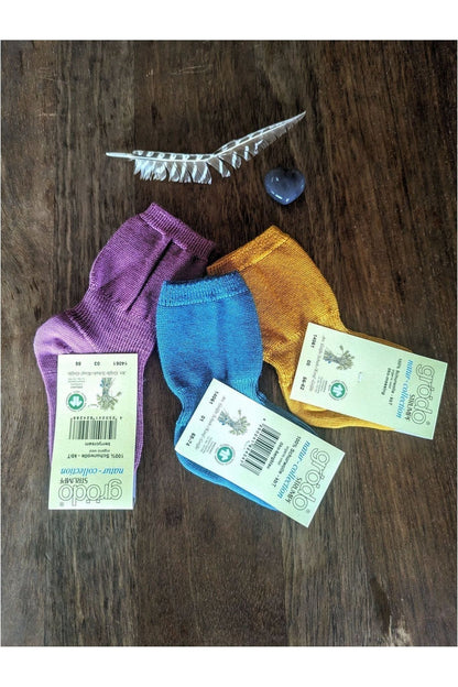 Grodo - Organic Wool Baby Socks - All Season - Nature's Wild Child