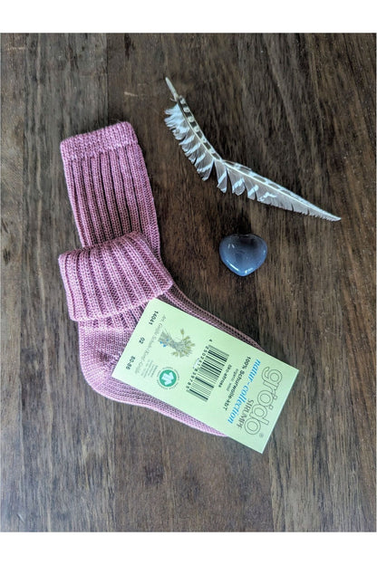 Grodo - Organic Wool Baby Socks - Warm - Nature's Wild Child